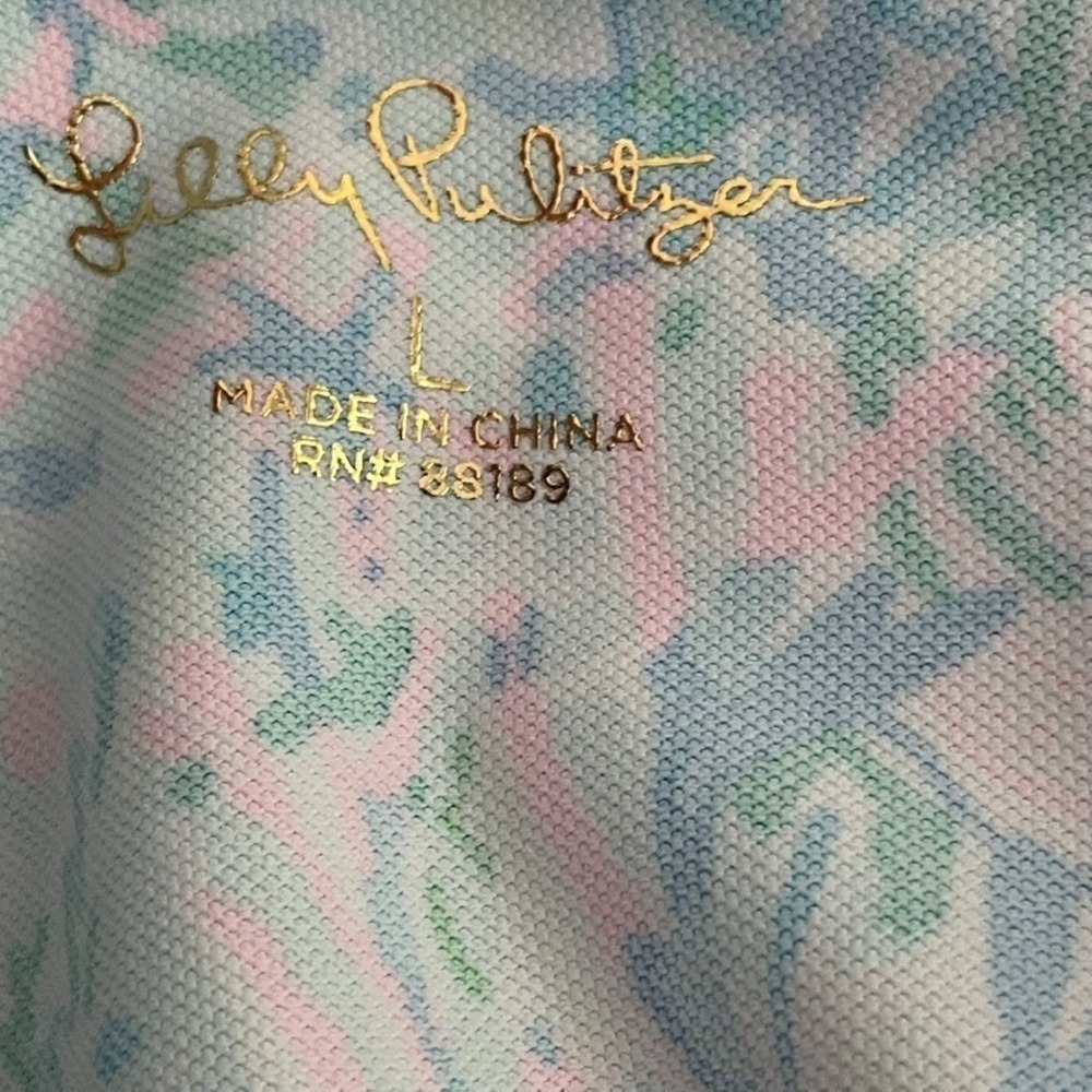 Lilly Pulitzer Karina ChillyLilly UPF 50 Tunic Soleil It On Me Large - Picture 2 of 8